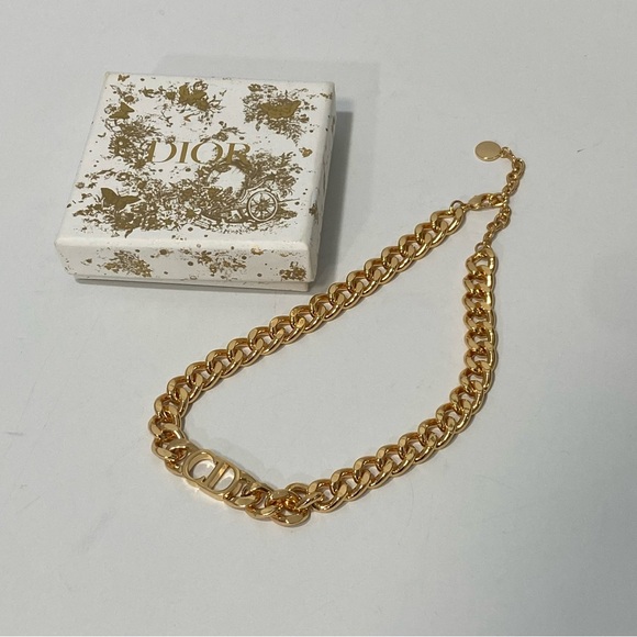 Dior Gold Chain Necklace - Picture 1 of 4